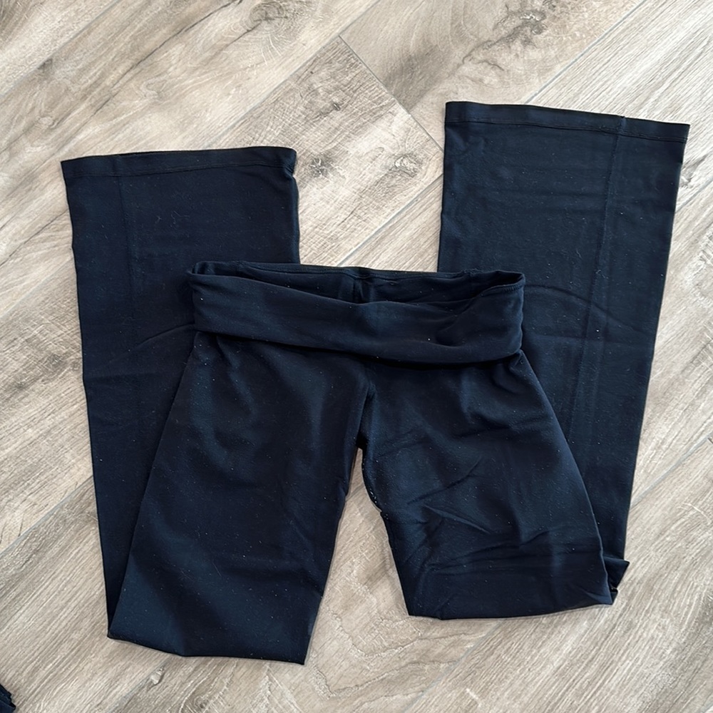 Lululemon Size 6 Reversible Bootleg Leggings Gem
